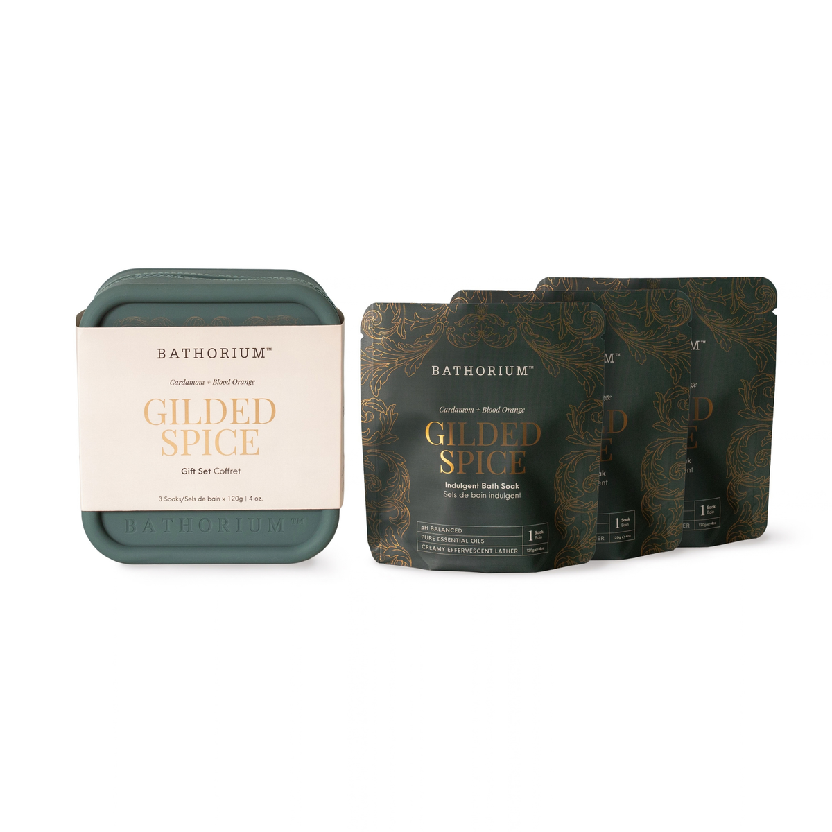 Bathorium - Gilded Spice Bath Soak Gift Set